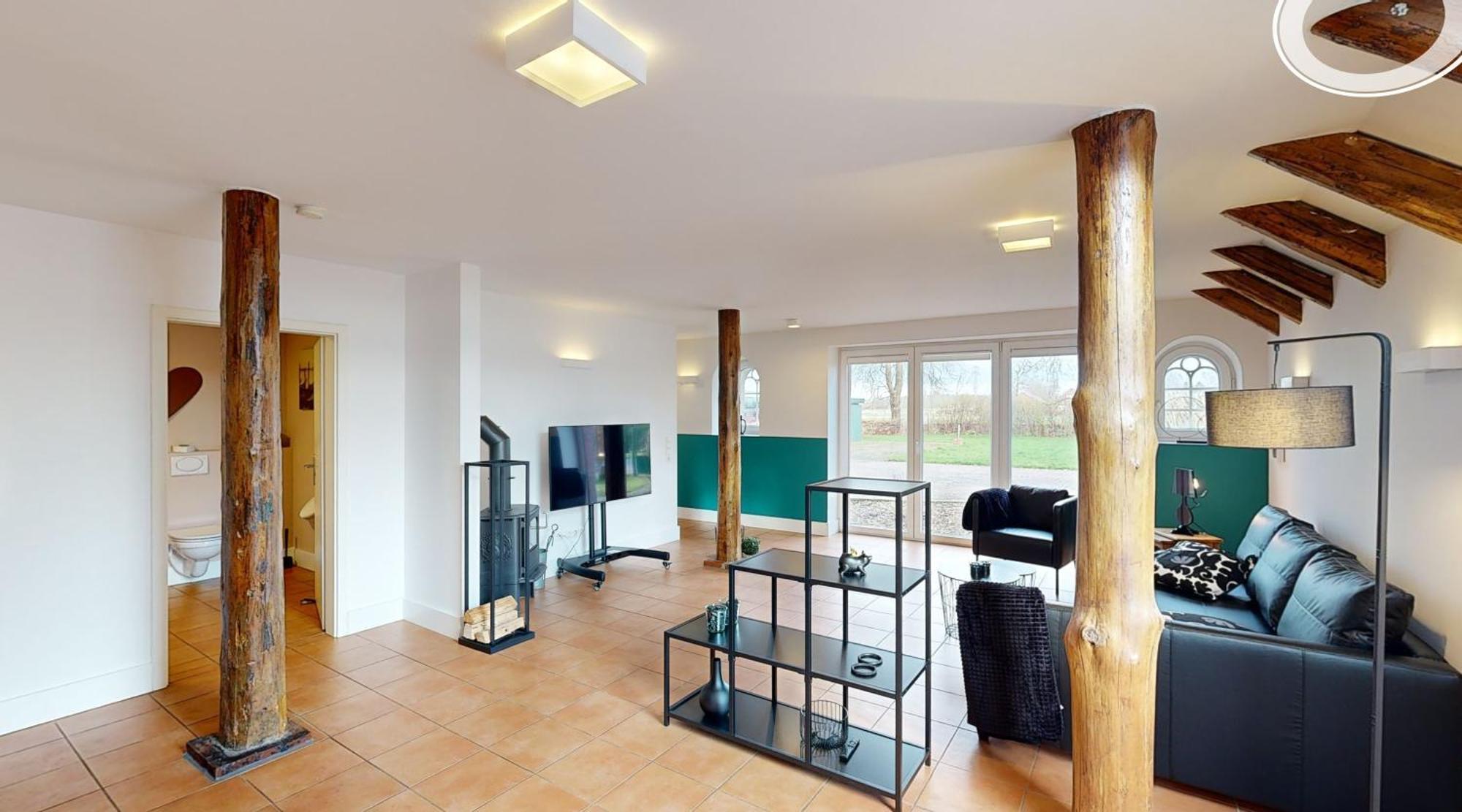 Apartmán Gulfhof-Ferien Briese Großheide Exteriér fotografie
