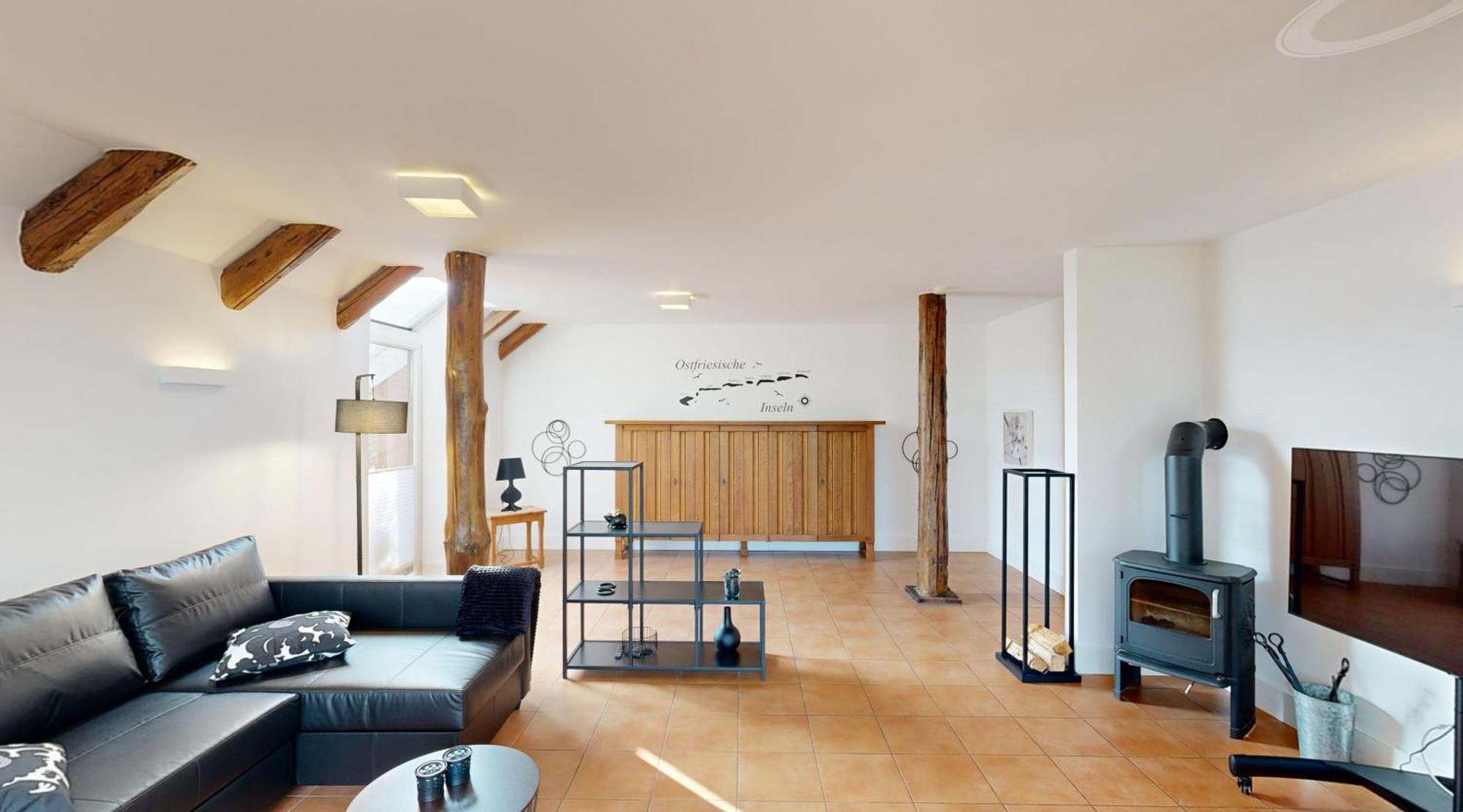 Apartmán Gulfhof-Ferien Briese Großheide Exteriér fotografie